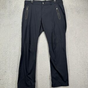 Bogner Sports Mens Snow Ski Pants 36X30 Black Performance‎ Flat Front Outdoor